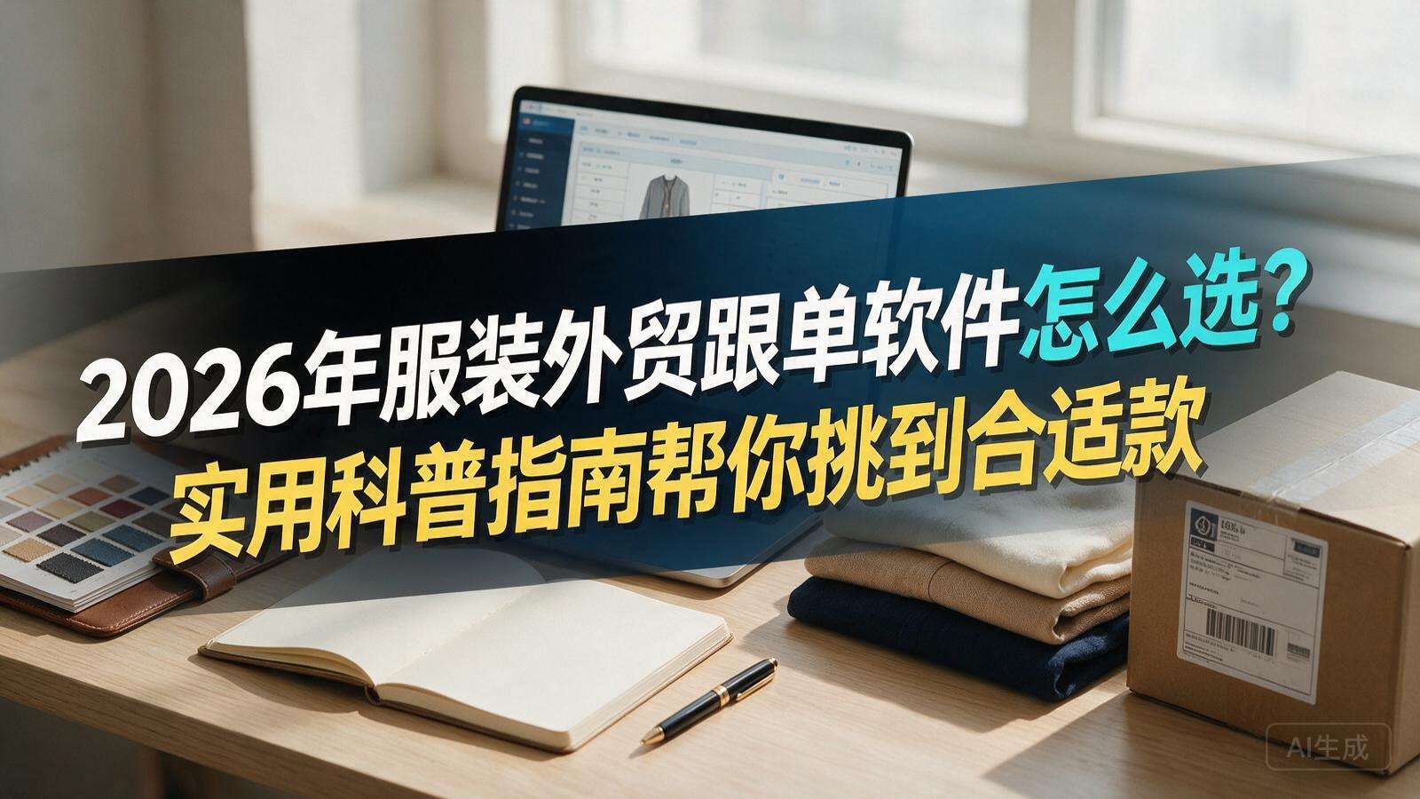 2026年服装外贸跟单软件怎么选?实用科普指南帮你挑到合适款封面图